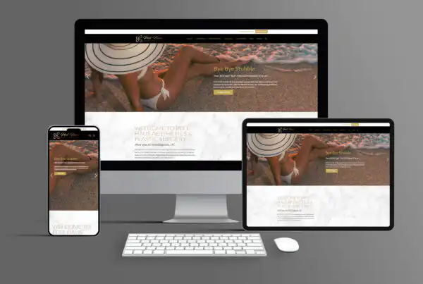 plastic surgery web design
